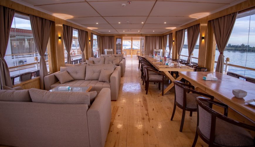 Luxury and Comfort: Inside a Dahabiya Boat